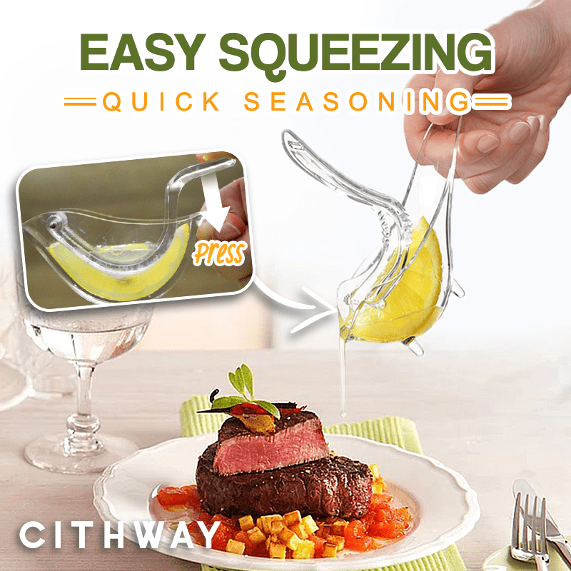 Cithway™ Easy-Press Lemon Slice Squeezer